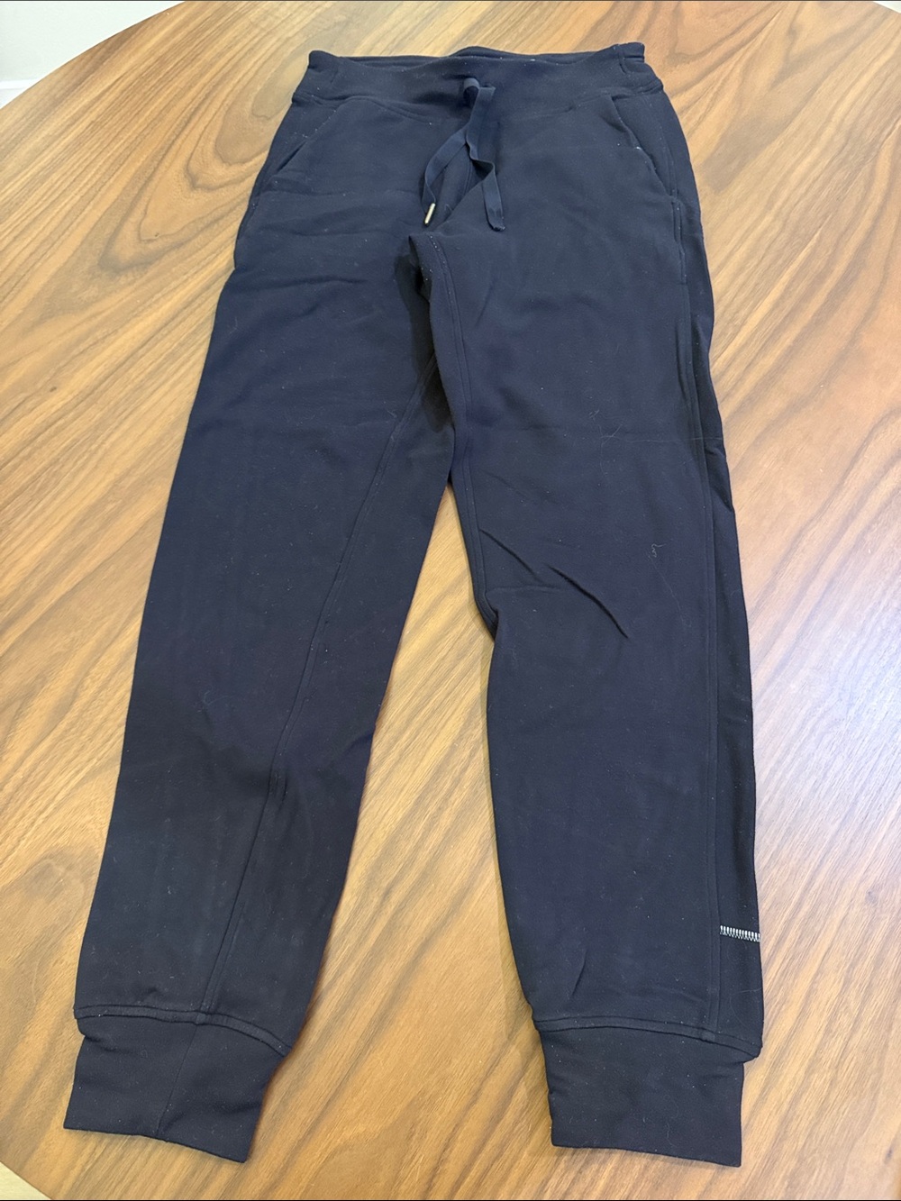 lululemon athletica Men's Black Joggers with Drawcord